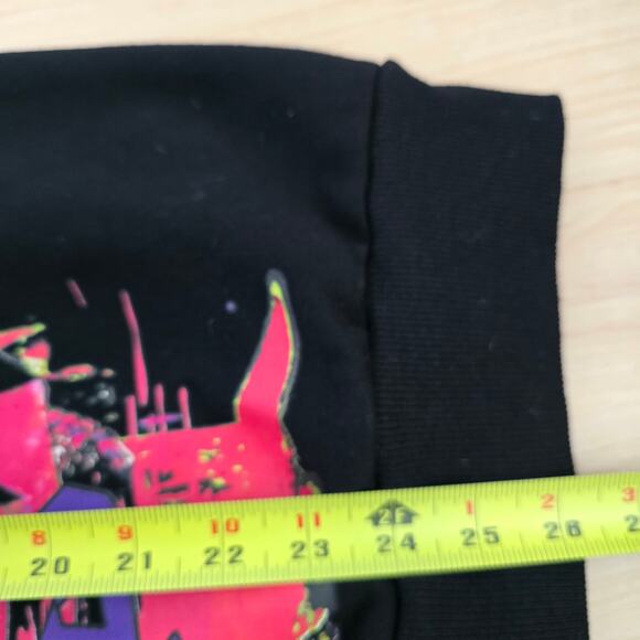 999 Club Juice Wrld Vlone Galaxy Hoodie Pullover Black Size M - Picture 8 of 8